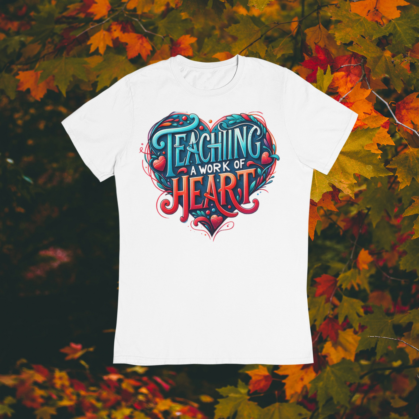 Short-Sleeve Unisex T-Shirt "Teaching A Work of Heart" Softstyle | Gildan 64000
