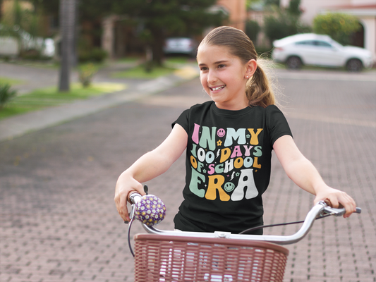 Youth classic tee "In My 100 Days of School ERA"