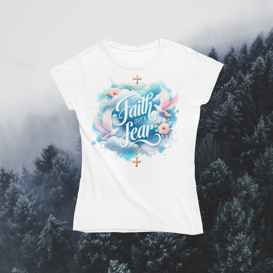 Short-Sleeve Unisex T-Shirt "Faith over Fear"