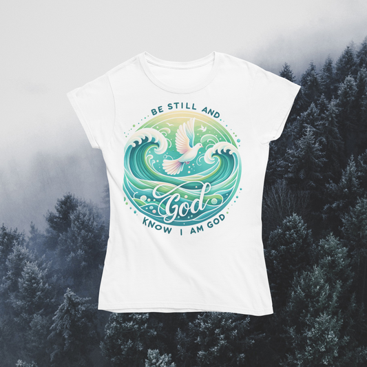 Softstyle Unisex T-Shirt "Be Still and Know..." Gildan