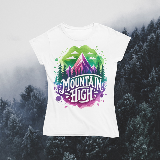 Short-Sleeve Unisex T-Shirt "MOUNTAIN HIGH"