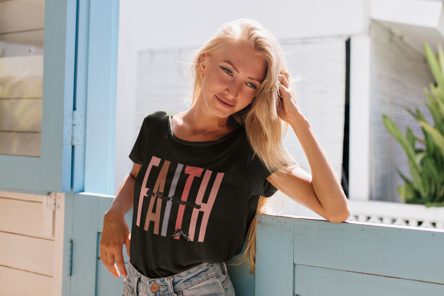 Unisex classic tee Faith Can Move Mountains