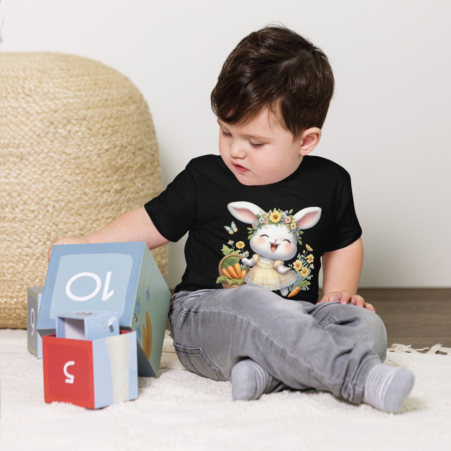 Toddler Short Sleeve Tee #8 Bunny
