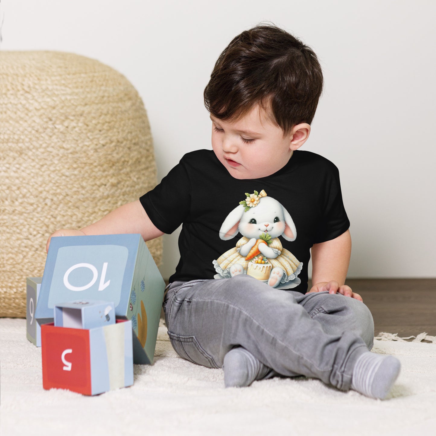 Toddler Short Sleeve Tee #13 Bunny