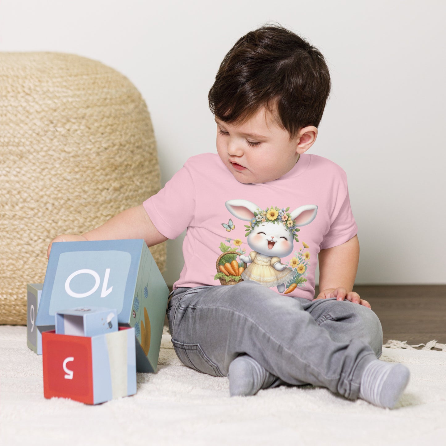 Toddler Short Sleeve Tee #8 Bunny