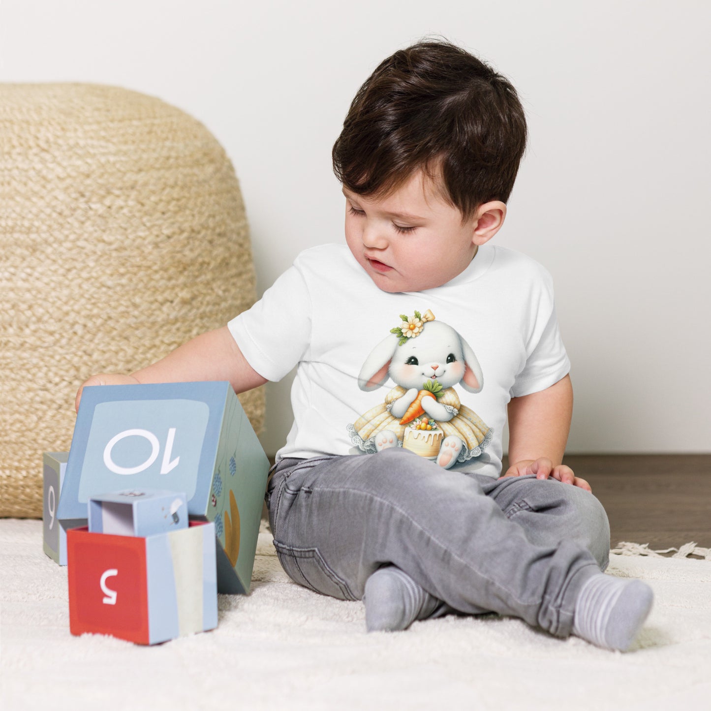 Toddler Short Sleeve Tee #13 Bunny