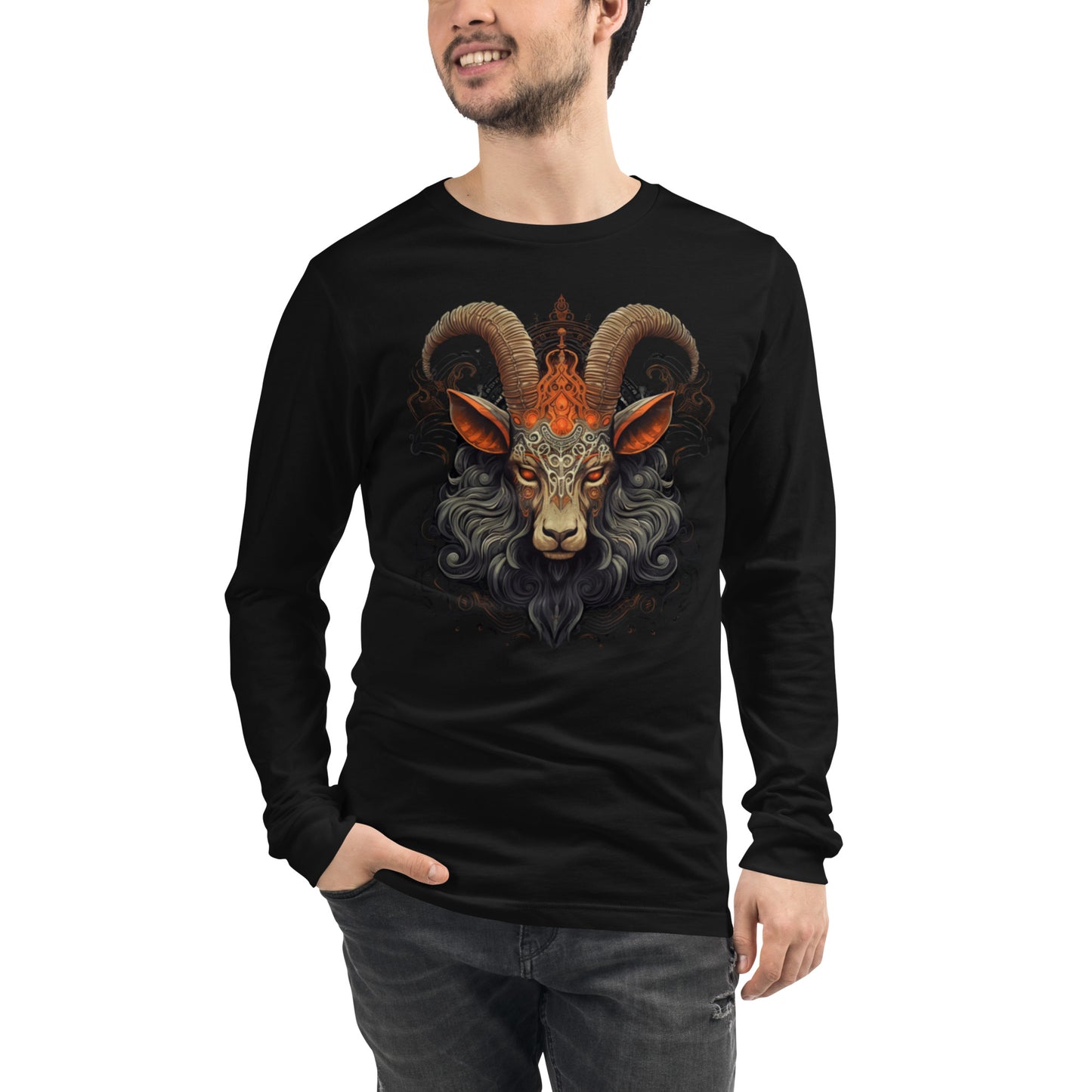 Goat's Head - Unisex Long Sleeve Tee