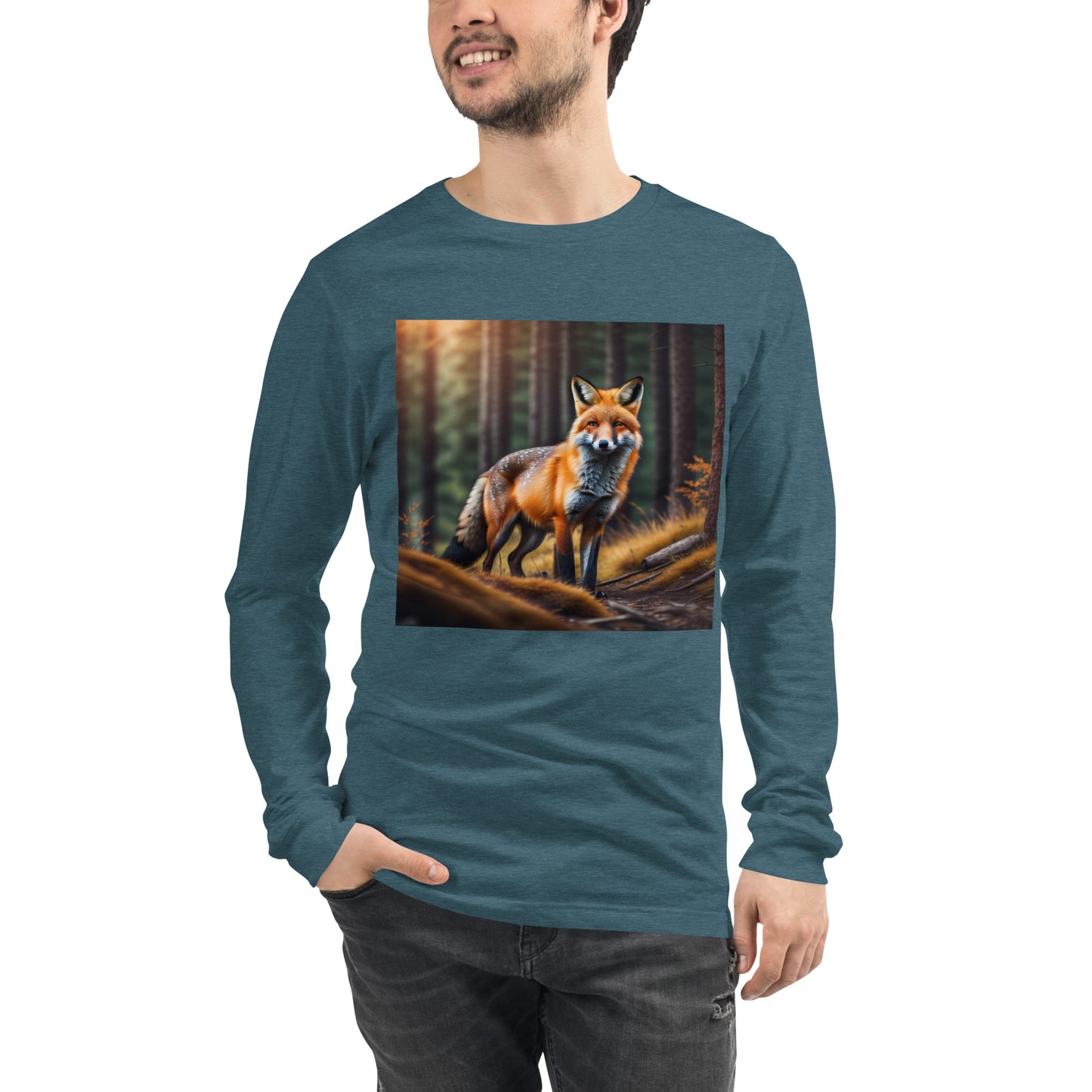 Wilderness Fox Unisex Long Sleeve Tee