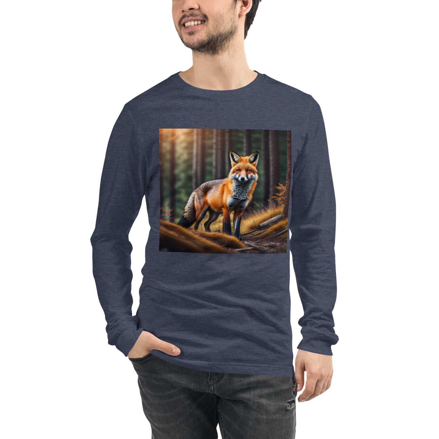 Wilderness Fox Unisex Long Sleeve Tee