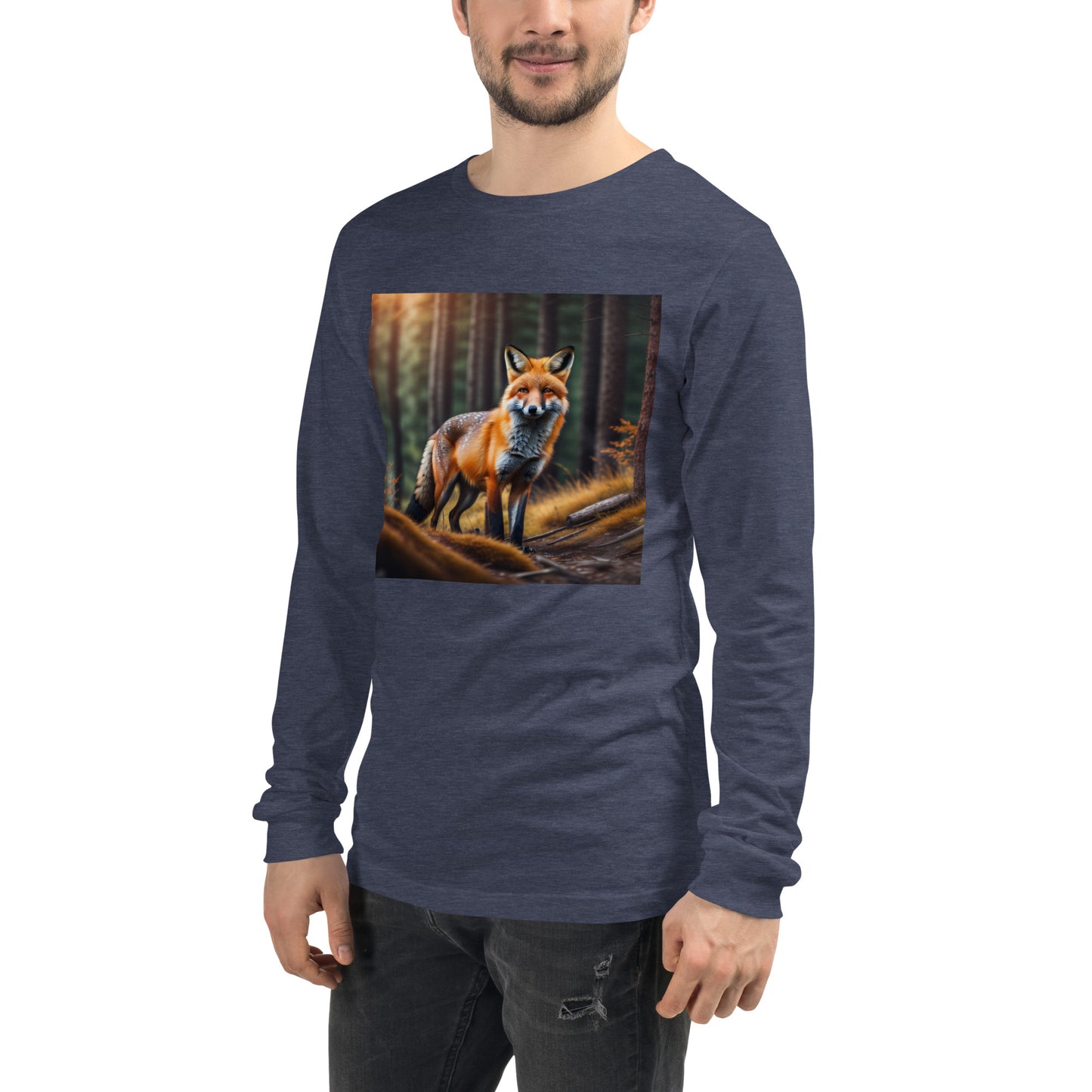 Wilderness Fox Unisex Long Sleeve Tee