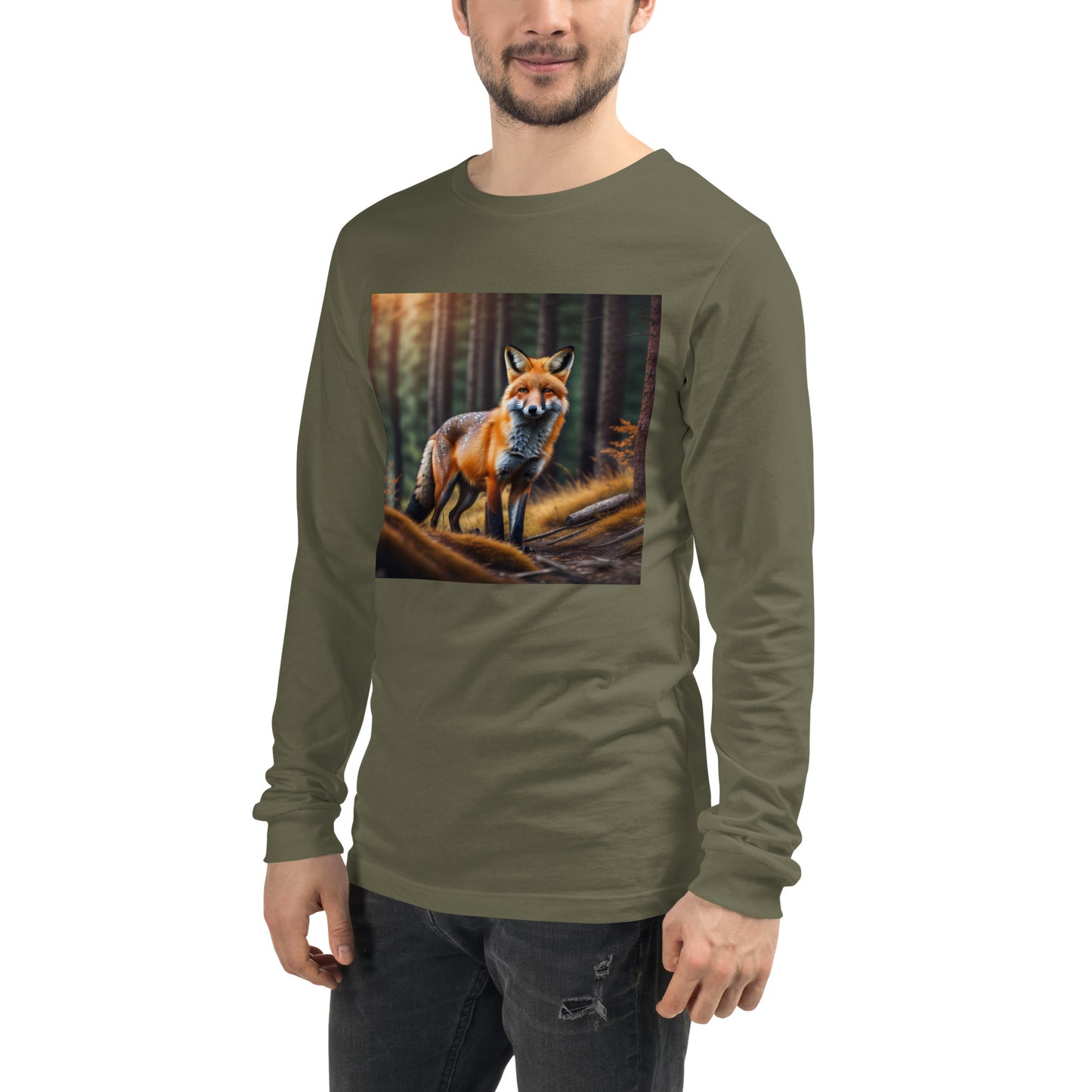 Wilderness Fox Unisex Long Sleeve Tee