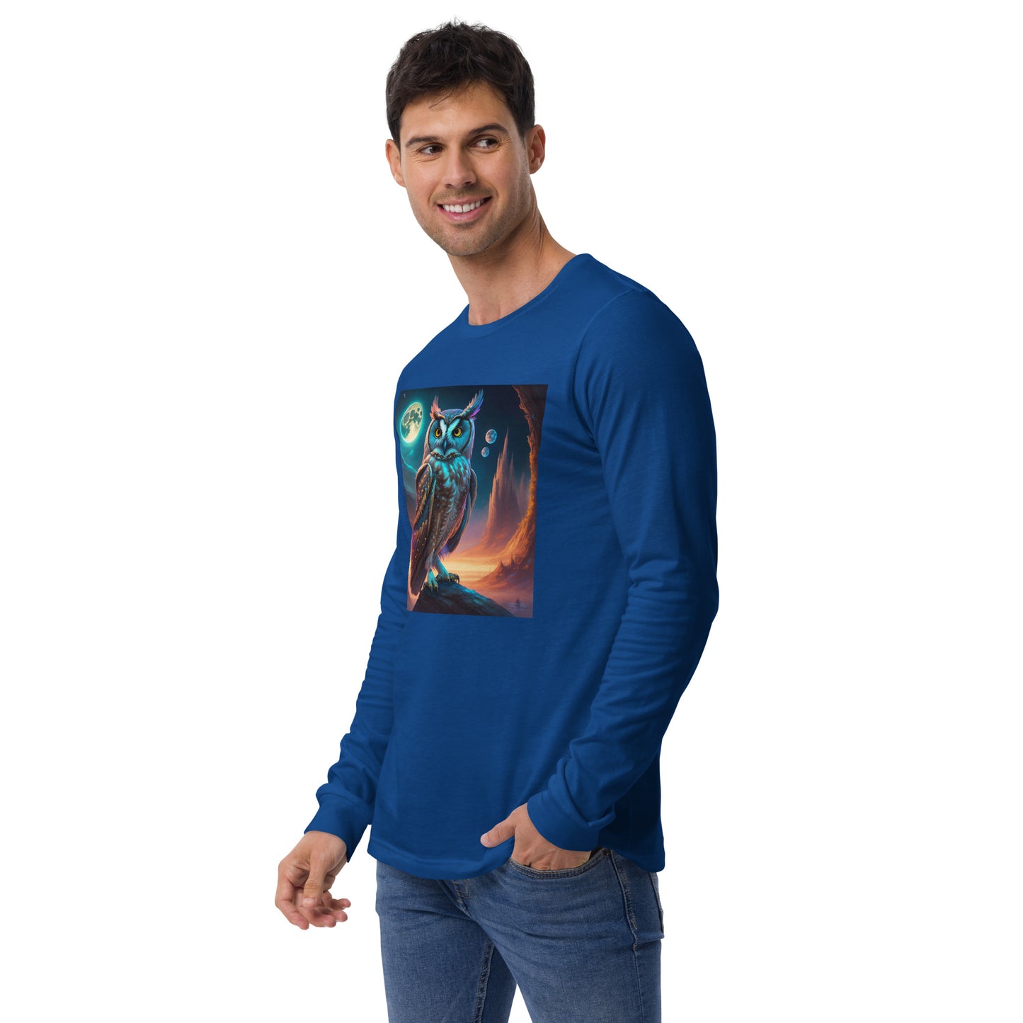 Long Eared Owl - Unisex Long Sleeve Tee