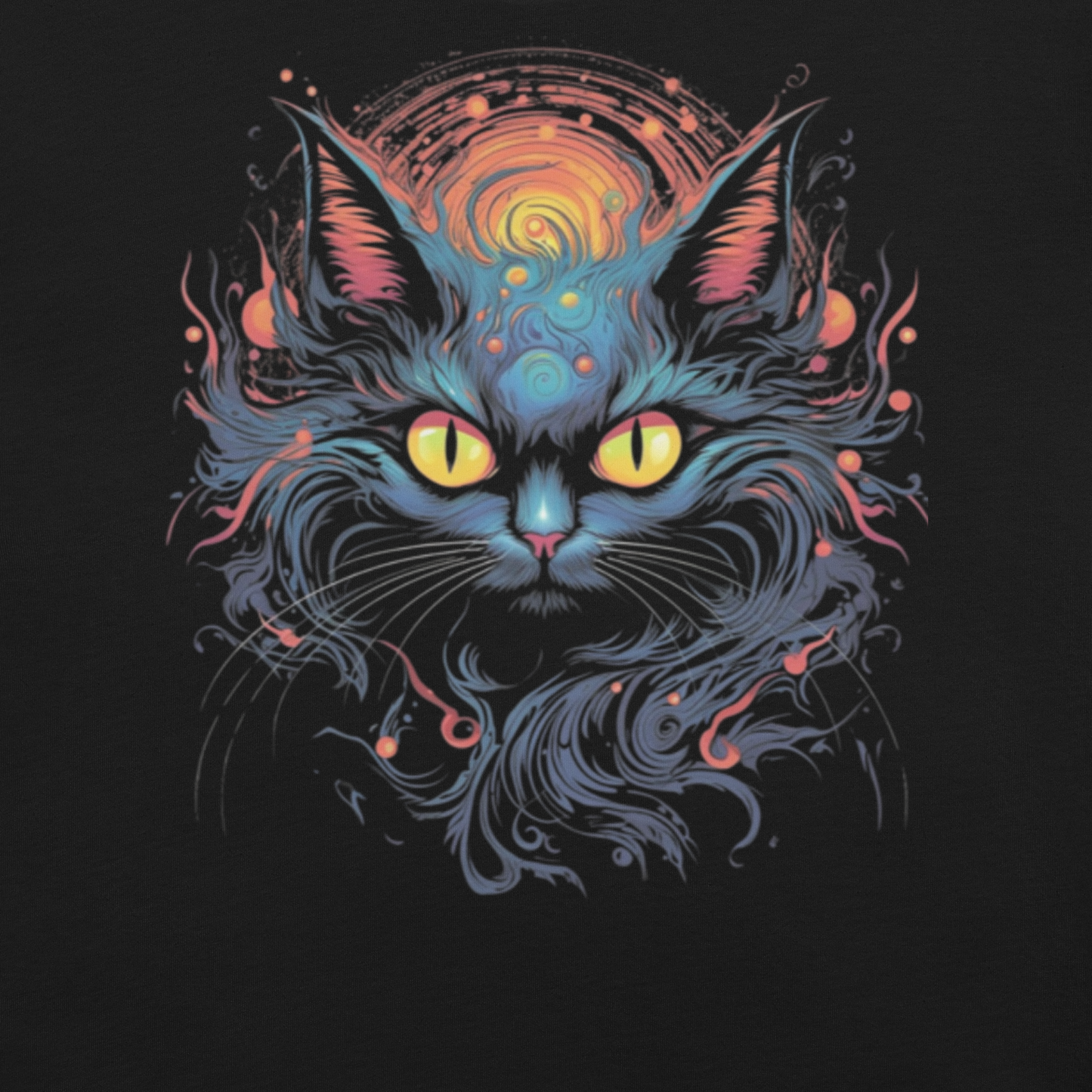 Unisex t-shirt  "Air" The Black Cat