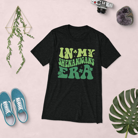 St. Patrick's, In My Shenanigans ERA, Unisex Short Sleeve, T-shirt