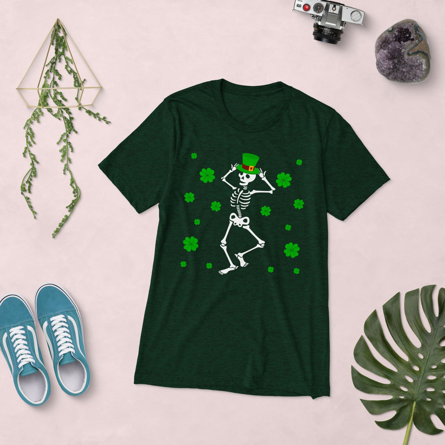 St. Patrick's, Dancing Bones, Unisex Short Sleeve, T-shirt