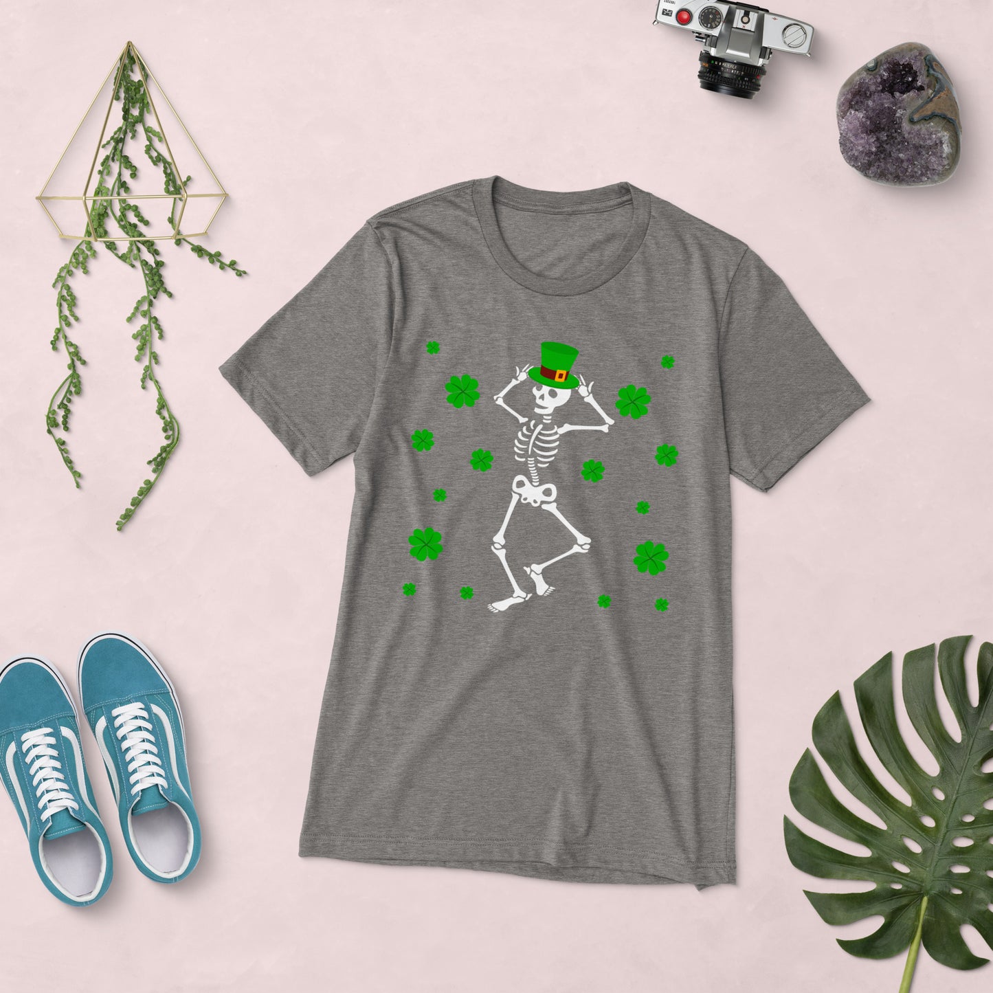 St. Patrick's, Dancing Bones, Unisex Short Sleeve, T-shirt