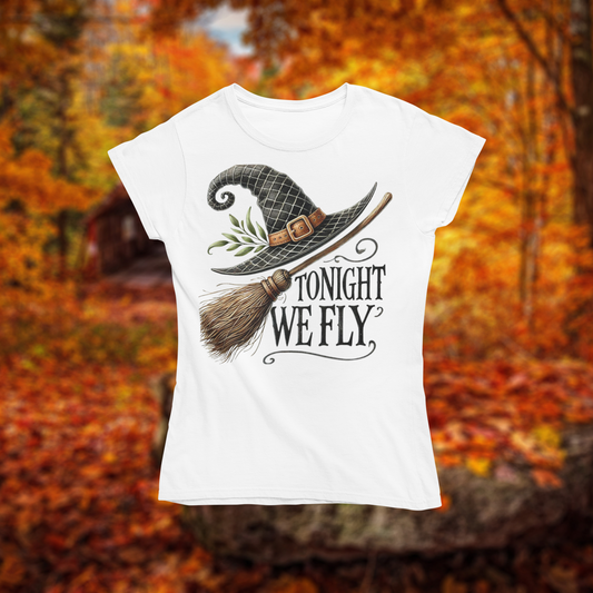 Short-Sleeve Unisex T-Shirt - Tonight We Fly - Halloween 64000