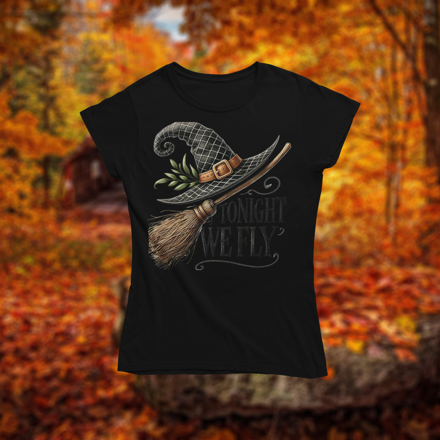 Short-Sleeve Unisex T-Shirt - Tonight We Fly - Halloween 64000