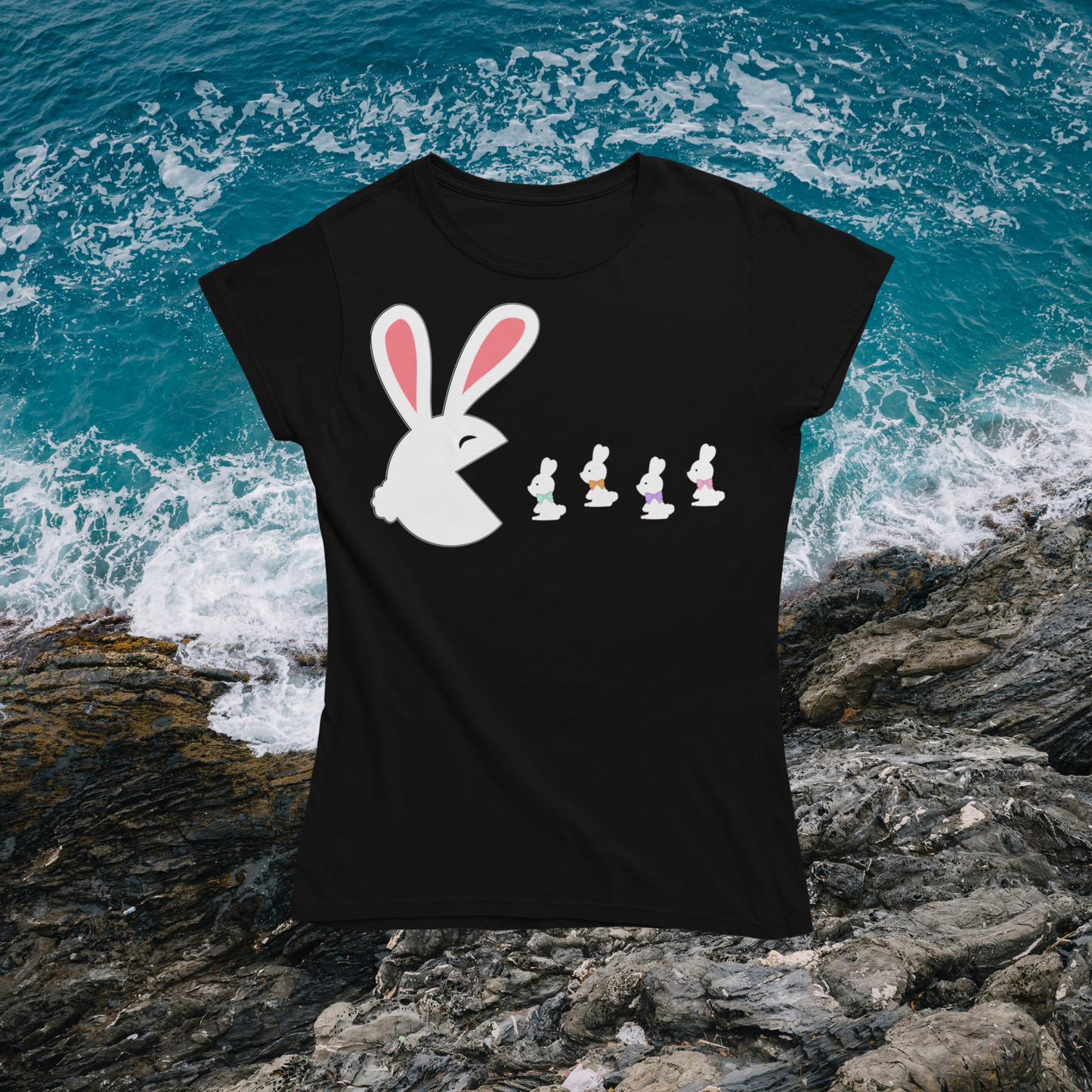 Unisex classic tee "Pac-Man Bunny"