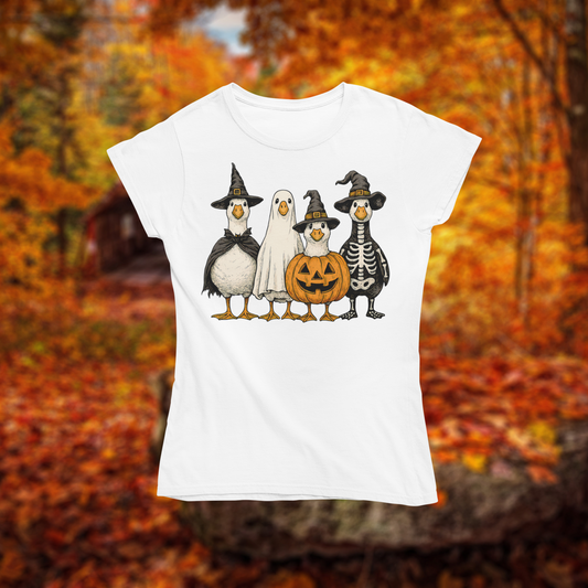 Short-Sleeve Unisex T-Shirt "Dressed Ducks"  Halloween Gildan 64000