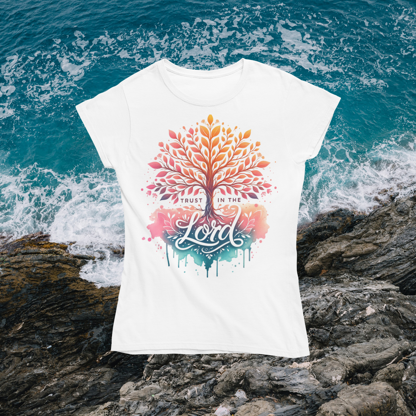 Softstyle Unisex T-Shirt  "Trust In The Lord"