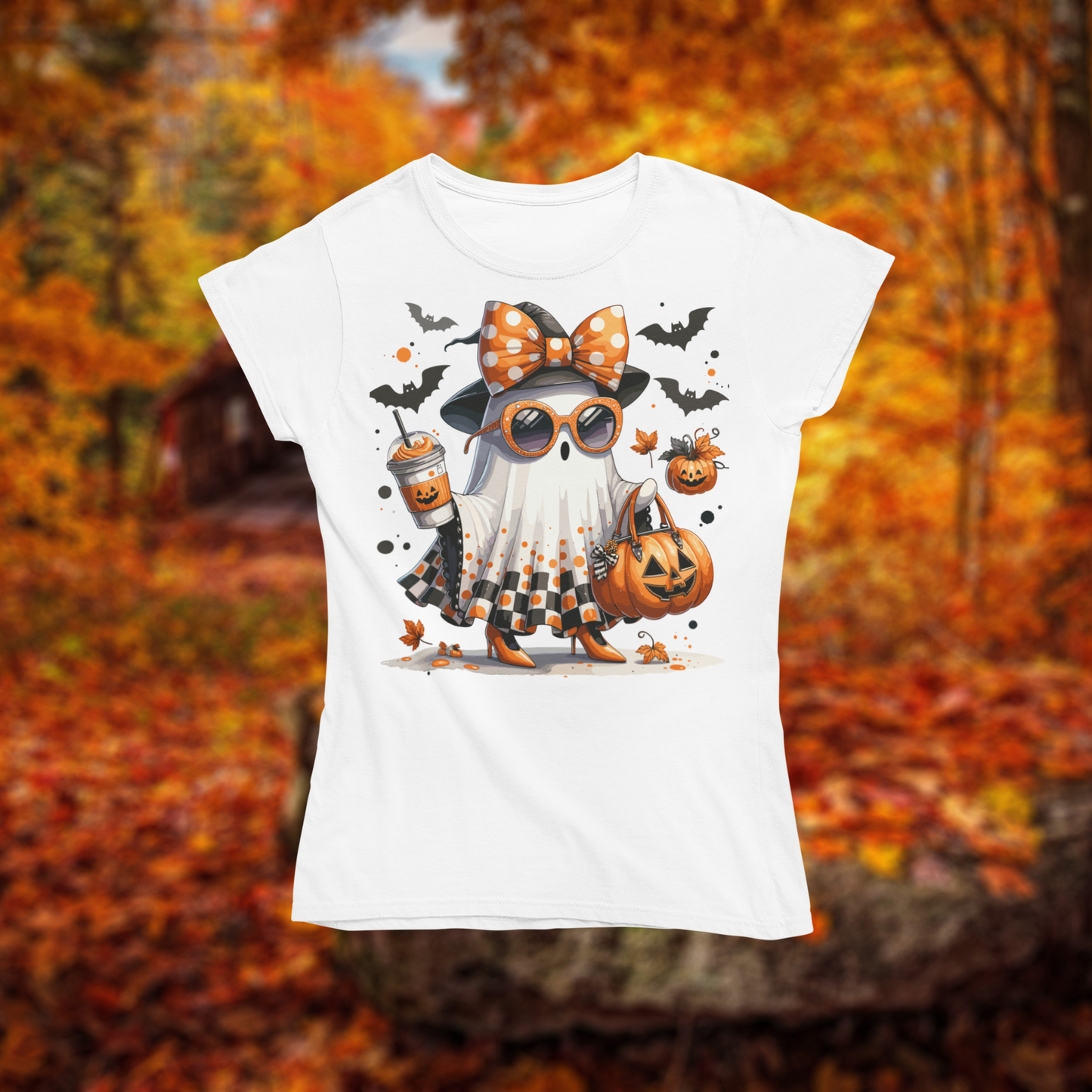 Short-Sleeve Unisex T-Shirt "Ready for the Treats" Halloween Gildan 64000