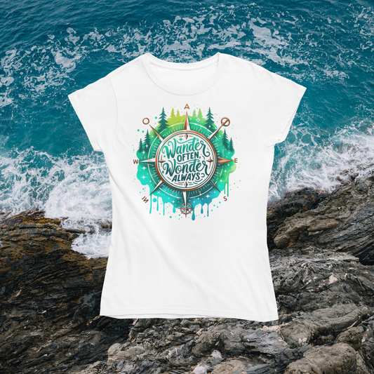 Short-Sleeve Unisex T-Shirt "Wander Often, Wonder Always"