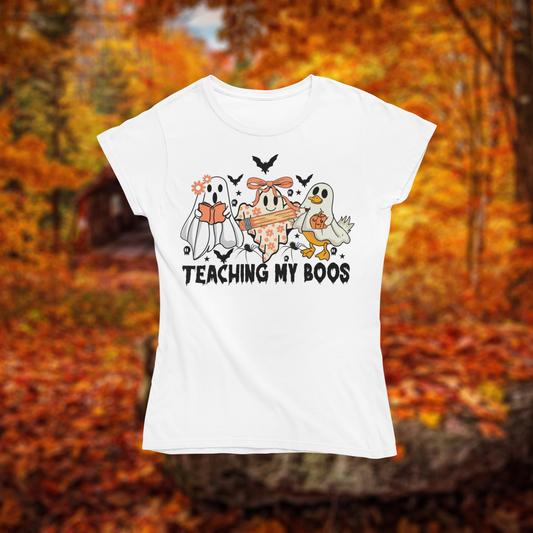 Short-Sleeve Unisex T-Shirt "Teaching My Boos" Halloween