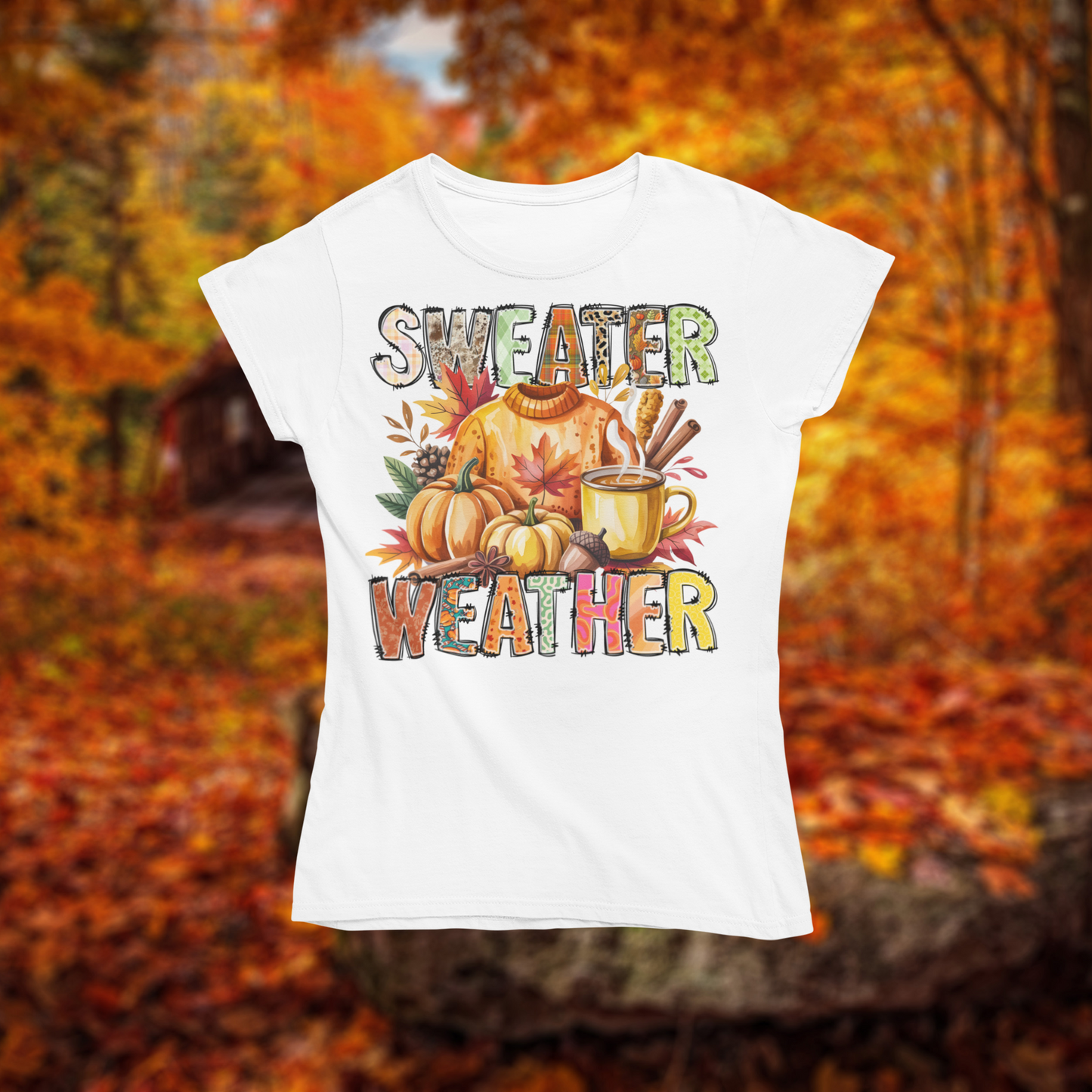 Softstyle, Unisex T-Shirt "Sweater Weather" Gildan 64000