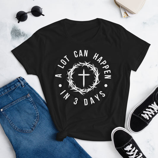 Women's Short Sleeve T-Shirt "3 Days"