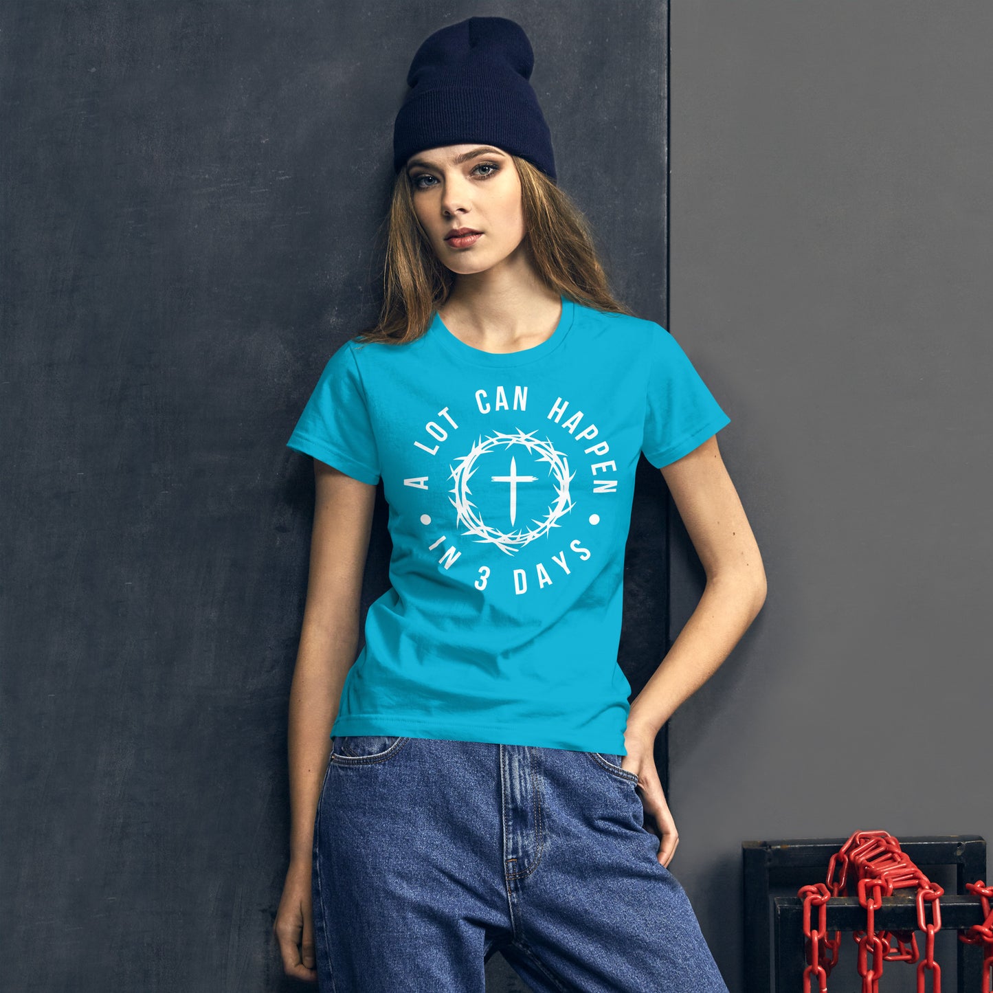 Women's Short Sleeve T-Shirt "3 Days"