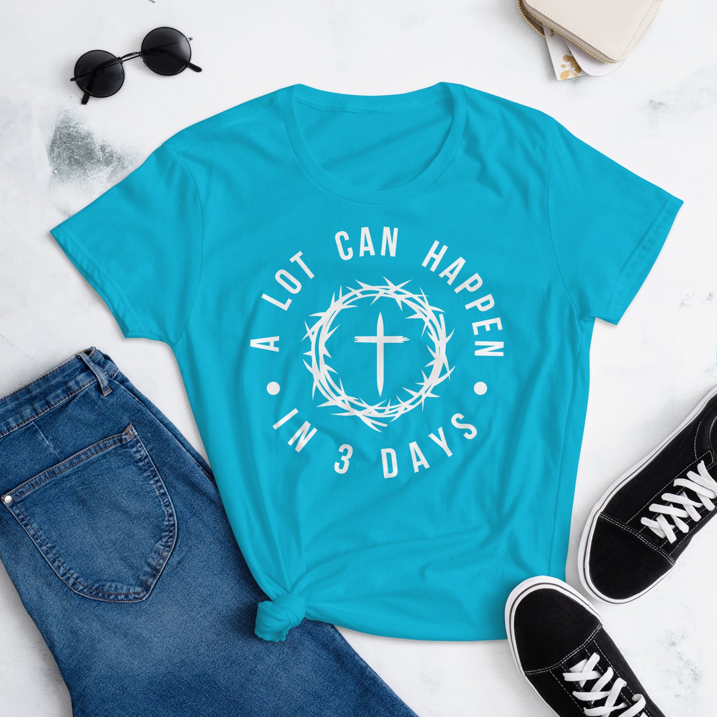 Women's Short Sleeve T-Shirt "3 Days"