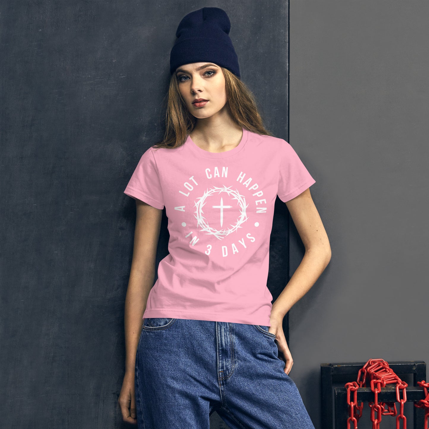 Women's Short Sleeve T-Shirt "3 Days"