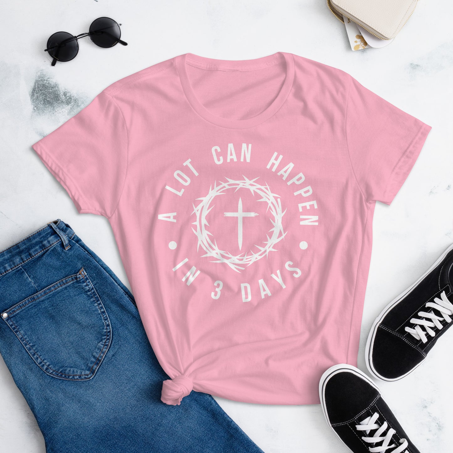Women's Short Sleeve T-Shirt "3 Days"