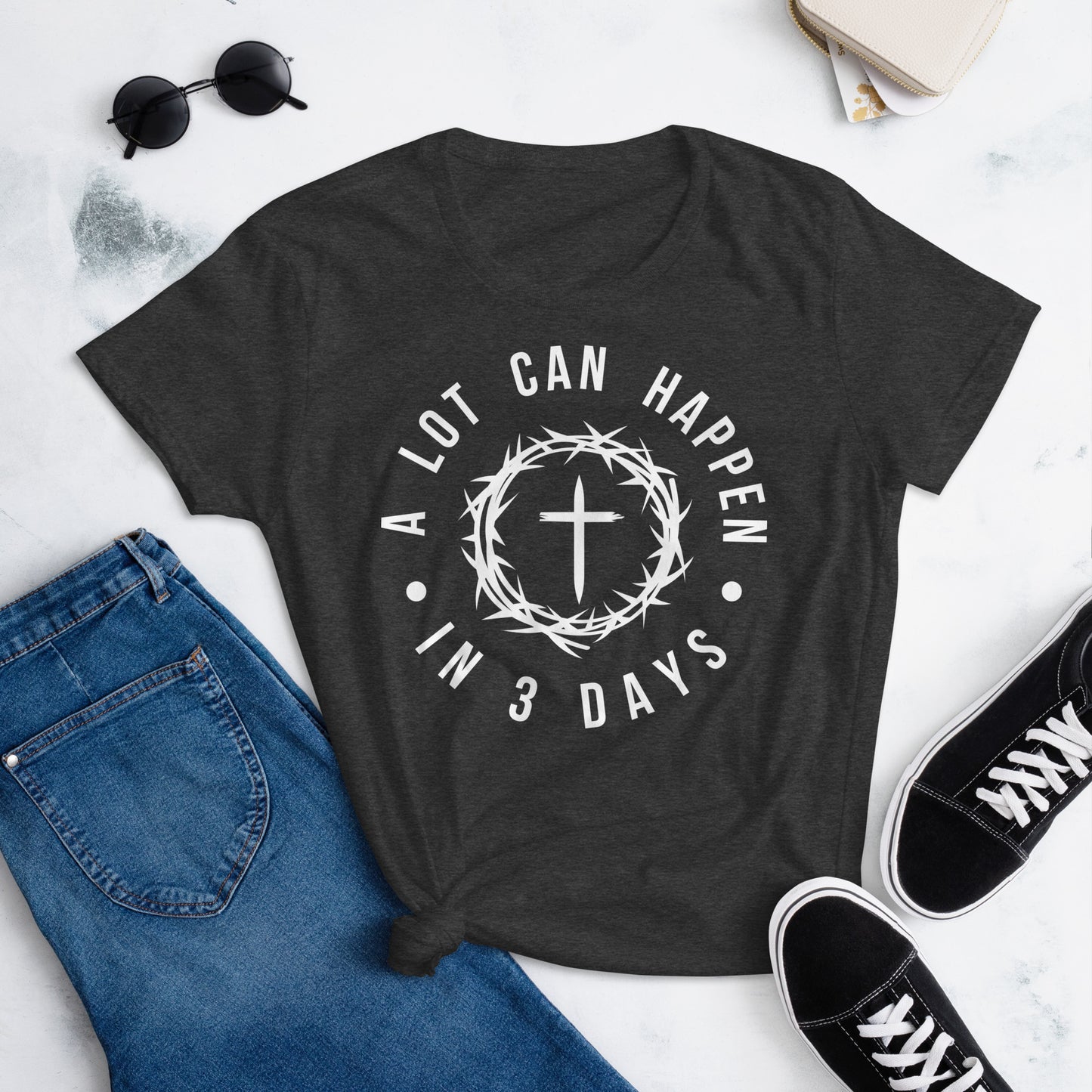 Women's Short Sleeve T-Shirt "3 Days"