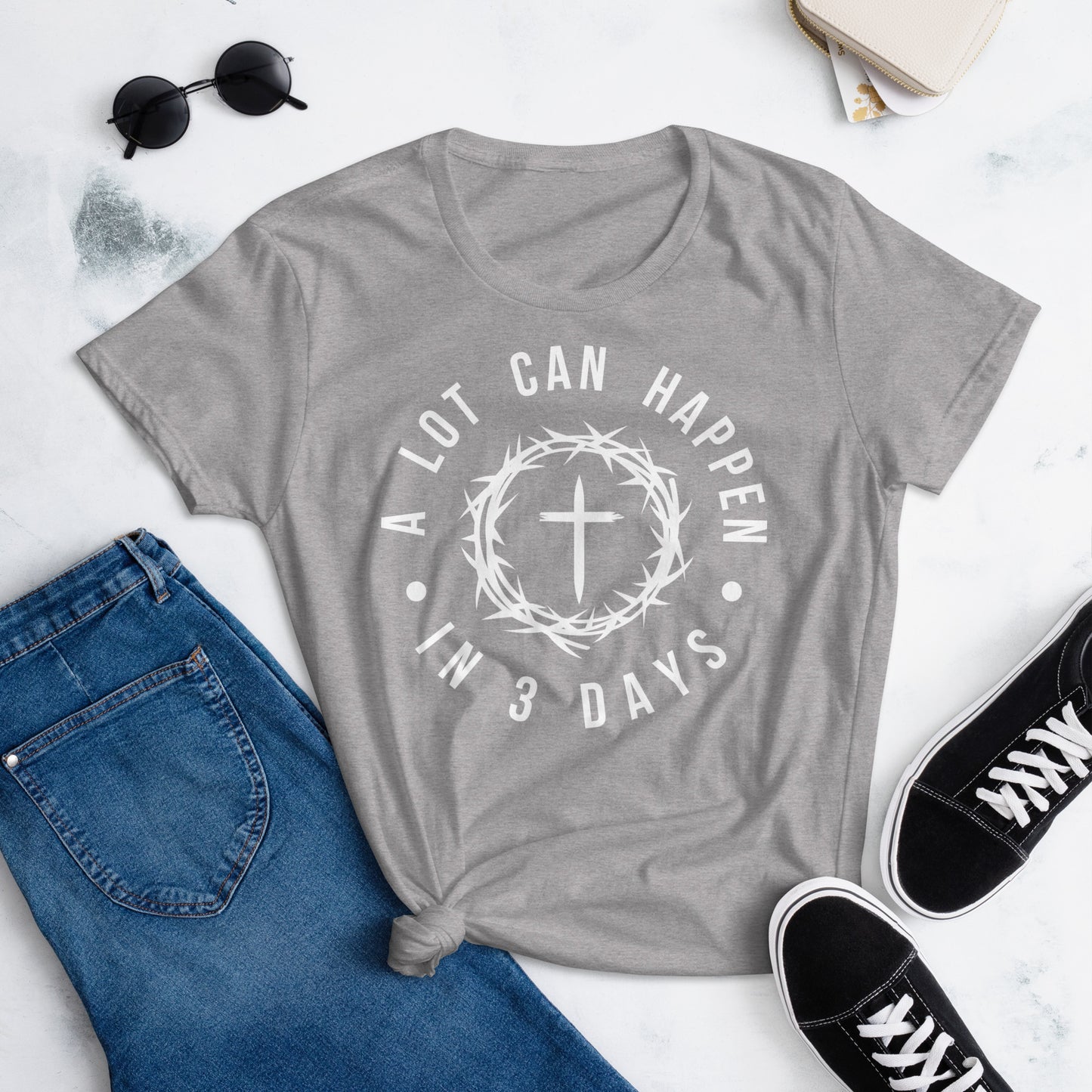 Women's Short Sleeve T-Shirt "3 Days"