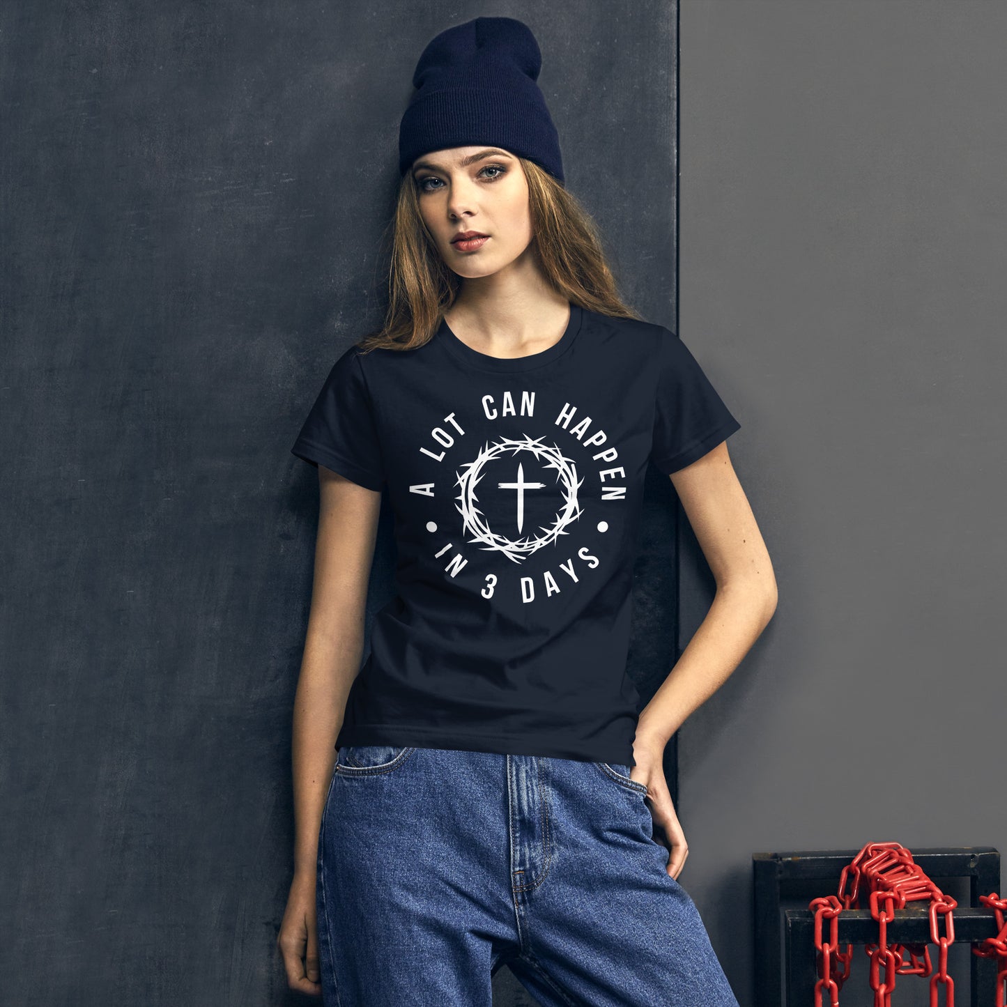 Women's Short Sleeve T-Shirt "3 Days"