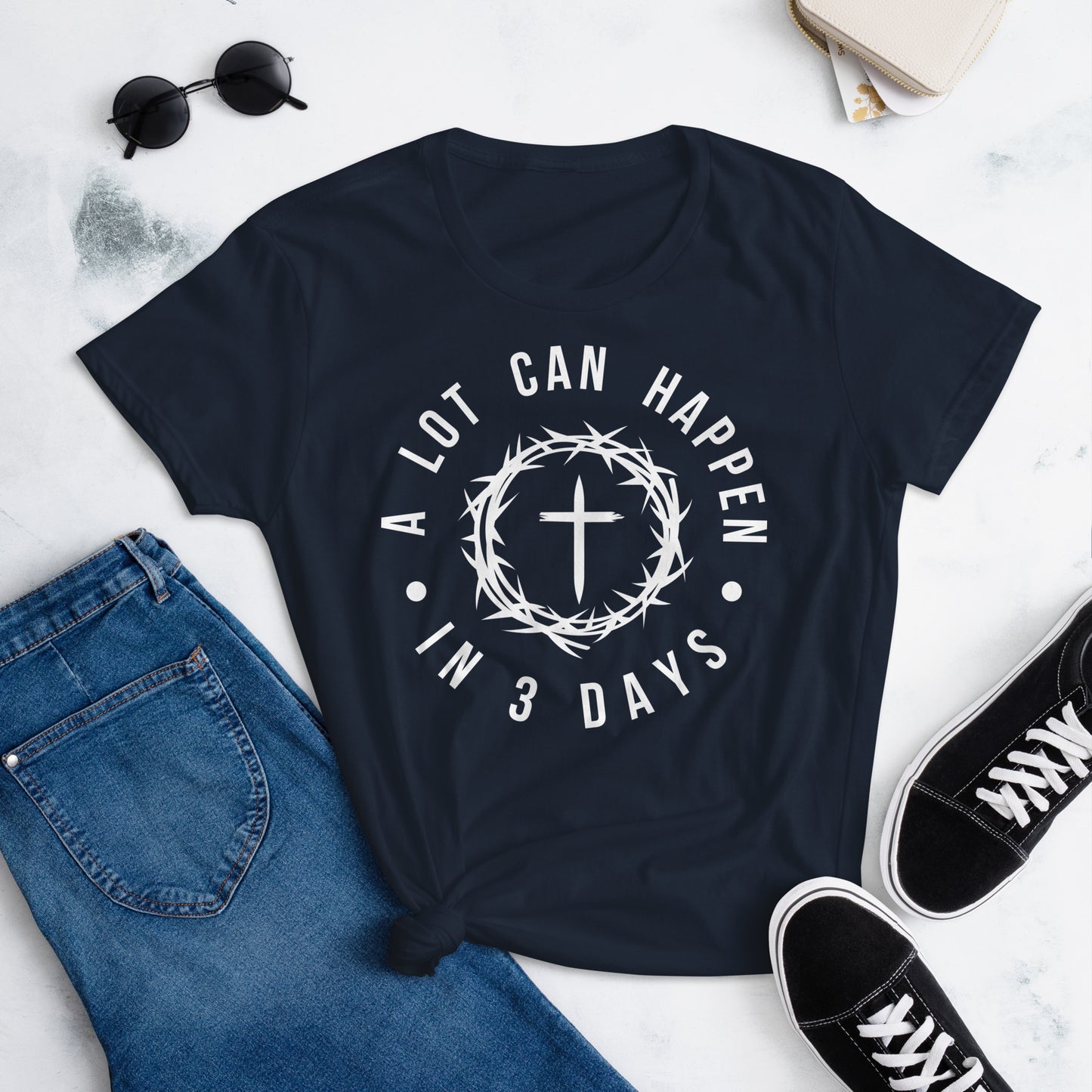 Women's Short Sleeve T-Shirt "3 Days"