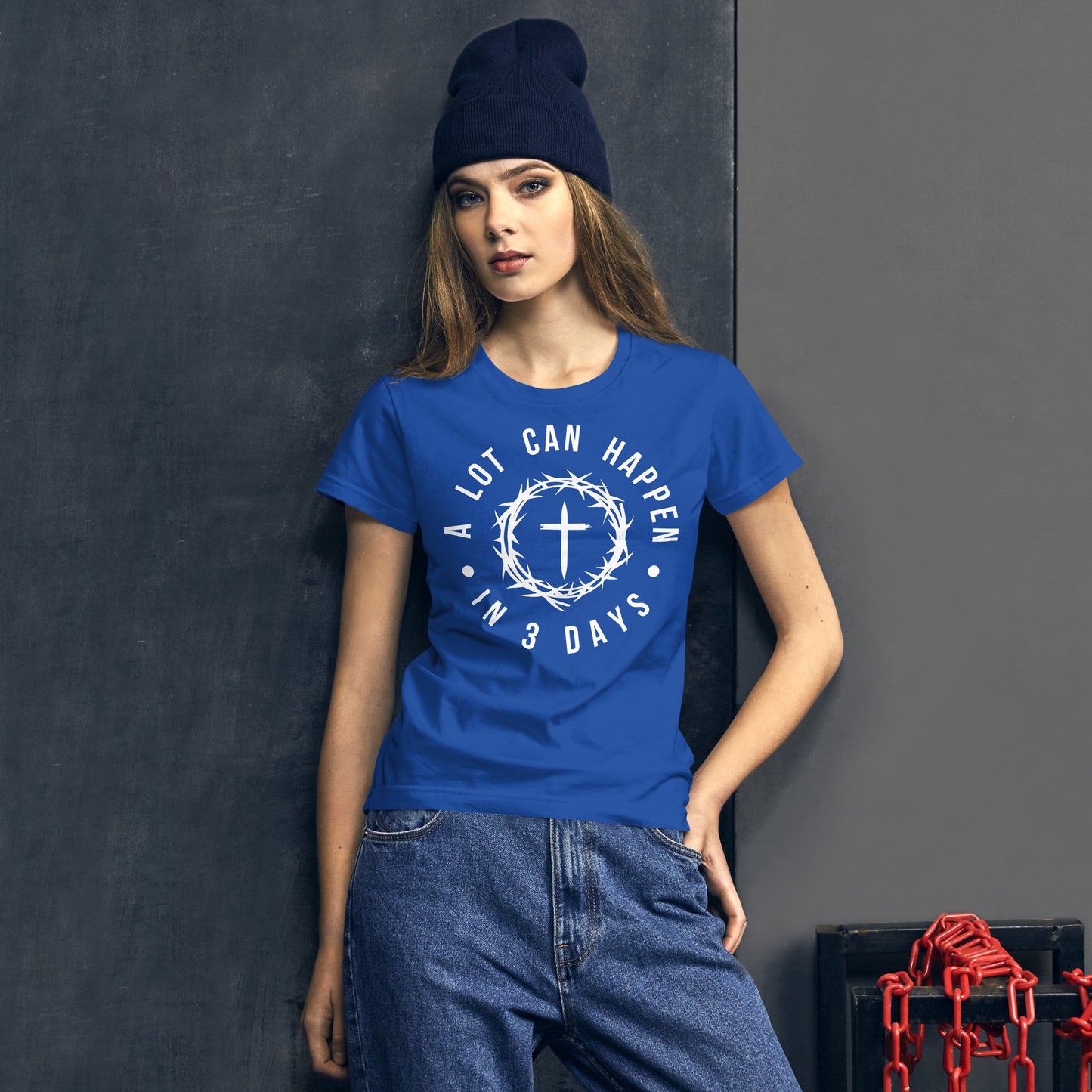 Women's Short Sleeve T-Shirt "3 Days"