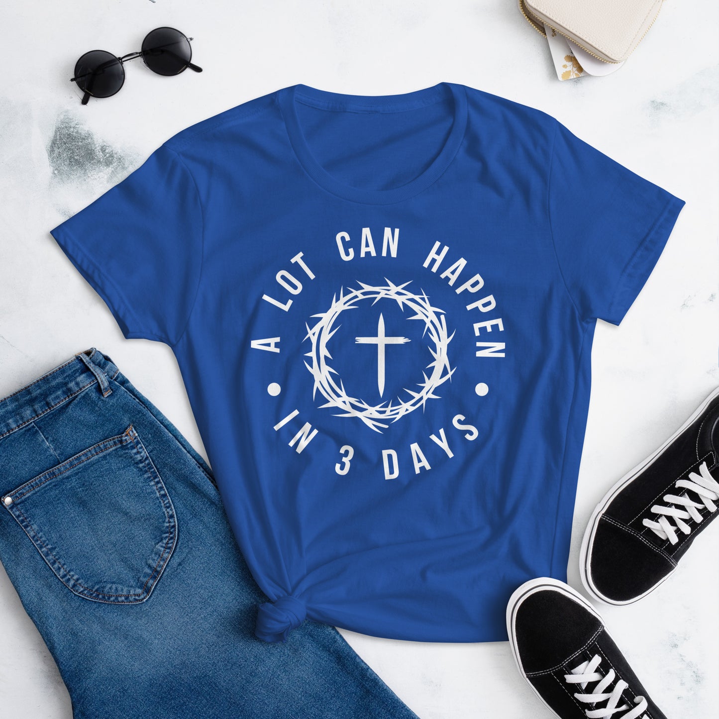 Women's Short Sleeve T-Shirt "3 Days"