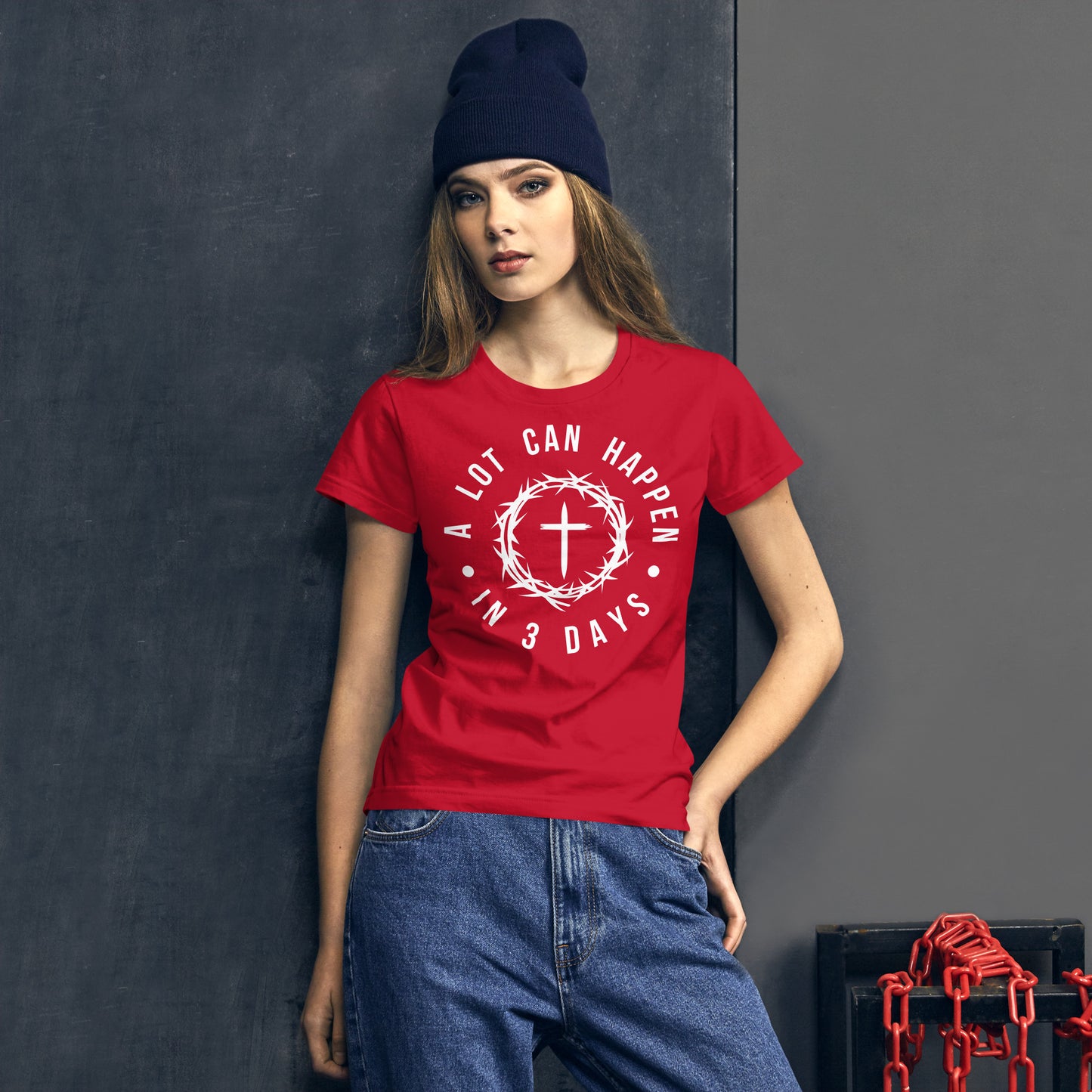 Women's Short Sleeve T-Shirt "3 Days"
