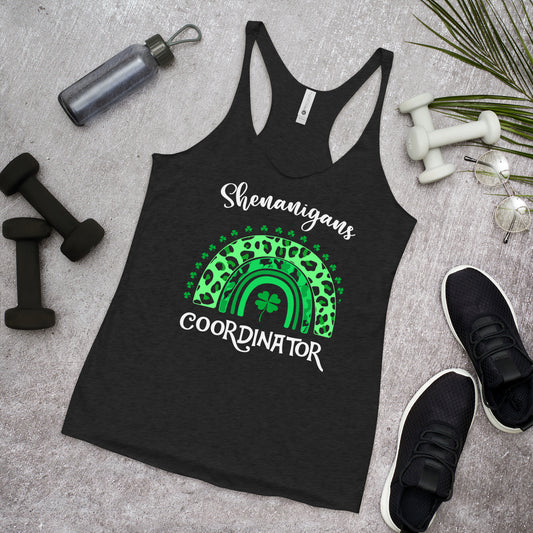 St. Patrick's, Shenanigans Coordinator, Women's Racerback Tank