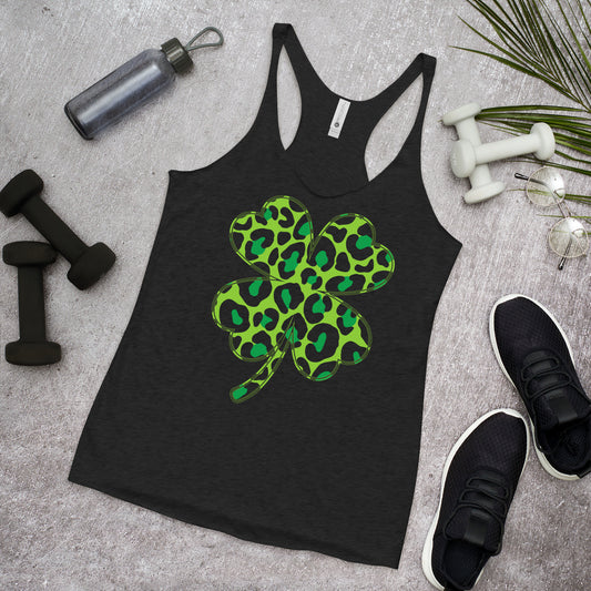 St. Patrick's, Wild Clover, Women's Racerback Tank