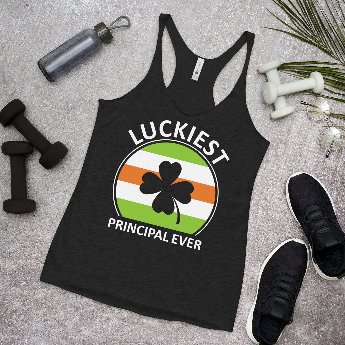 St. Patrick's, Luckiest Principal, Women's Racerback Tank