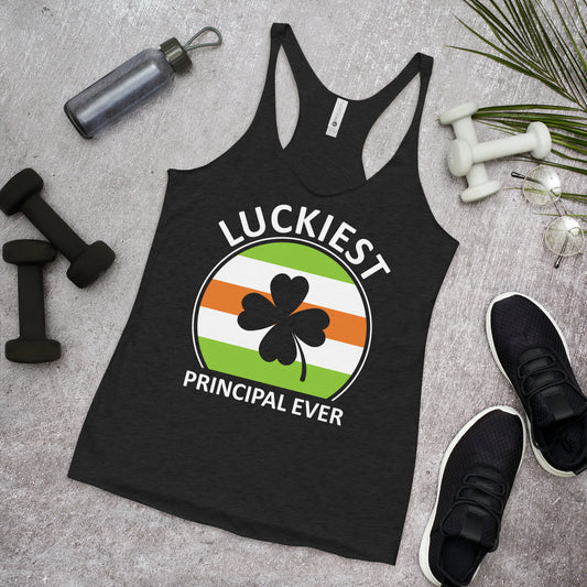 St. Patrick's, Luckiest Principal, Women's Racerback Tank