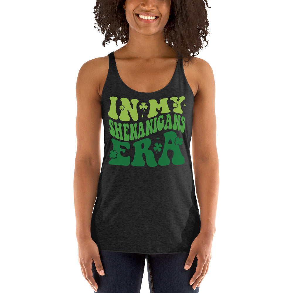 St. Patrick's, In My Shenanigans, Women's Racerback Tank