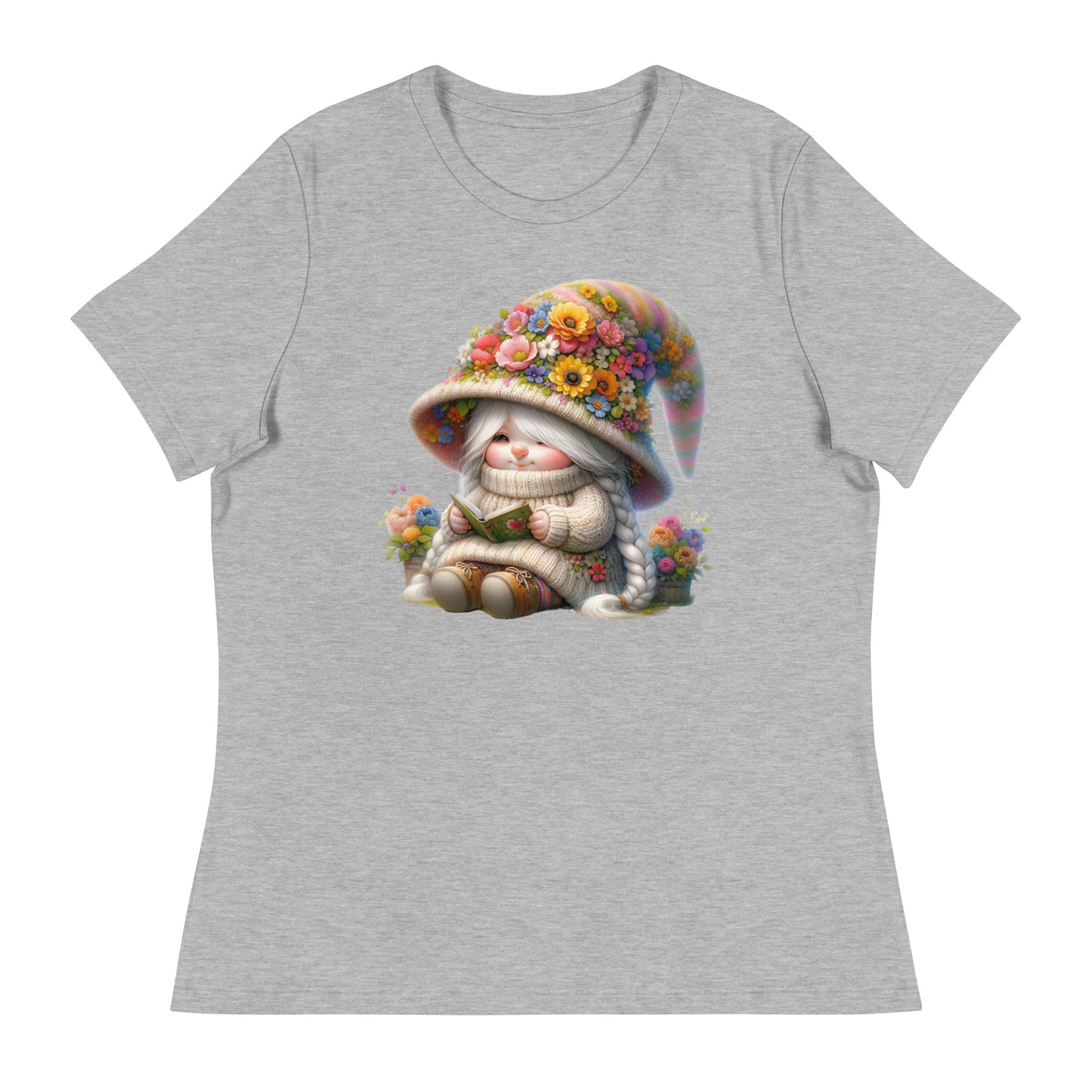 Women's Relaxed T-Shirt "Spring Gnomes" 08.0