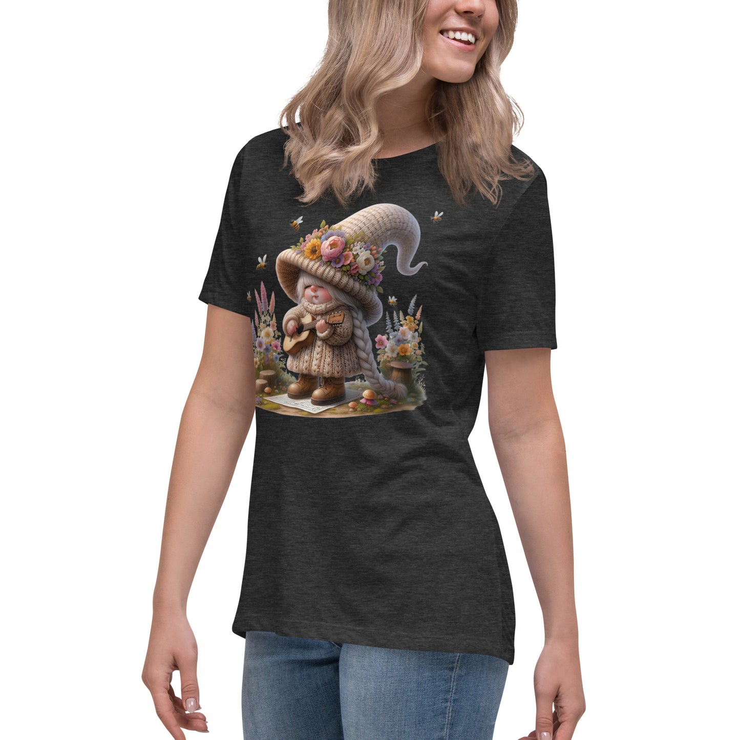 Women's Relaxed T-Shirt "Spring Gnomes" 04