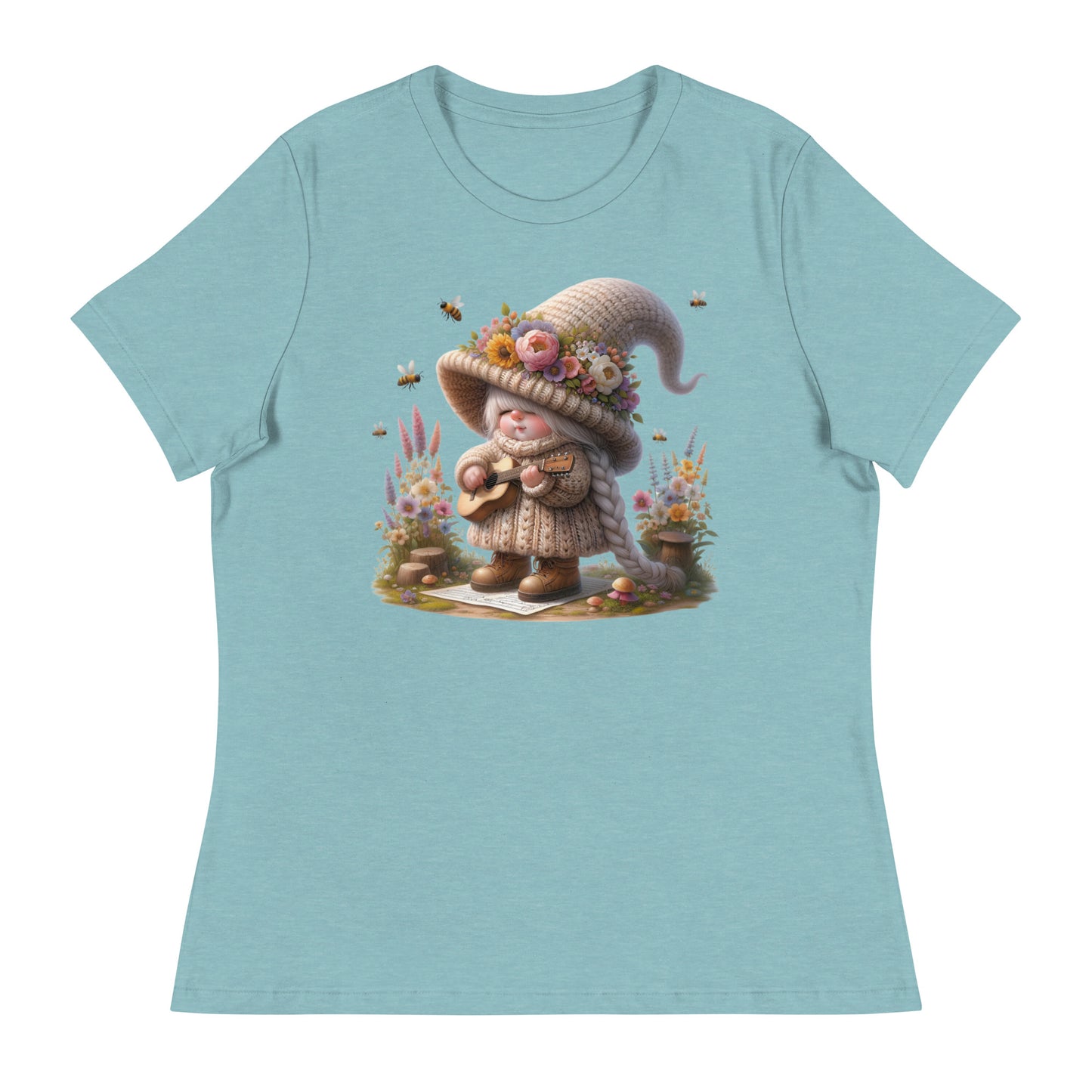 Women's Relaxed T-Shirt "Spring Gnomes" 04
