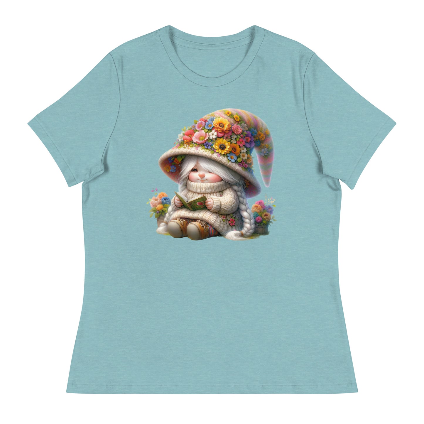 Women's Relaxed T-Shirt "Spring Gnomes" 08.0